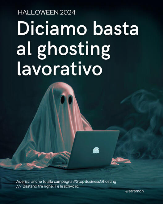 Halloween ghosting